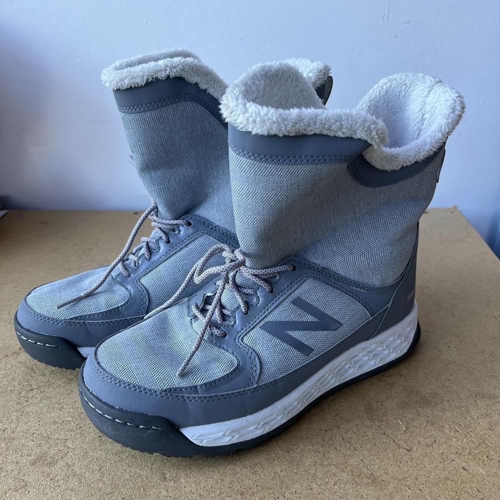 New Balance Boots Womens Size 8 Fresh Foam‎ H2O Resistant Winter Snow BW2100GP